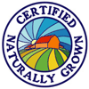 Certified naturally grown logo