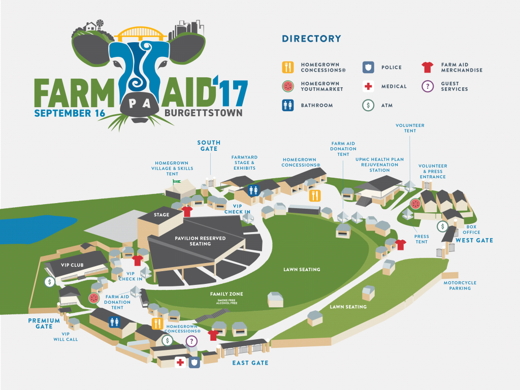 Farm Aid Festival Venue Information