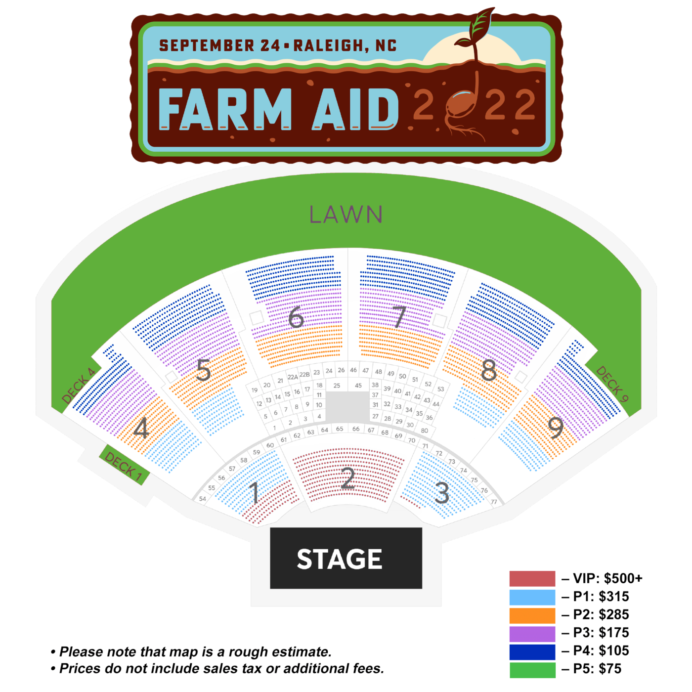 Farm Aid 2022 Tickets Presale, VIP and Public Sale