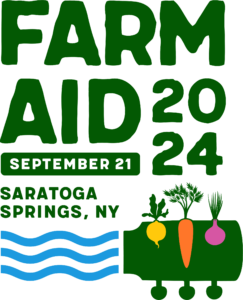 Farm Aid 2024 logo - vertical