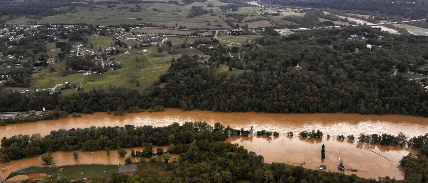 Hurricane Helene damage in Virginia